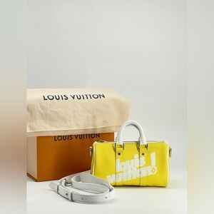 Louis Vuitton Keepal Everyday XS Crossbody Yellow Leather Bag